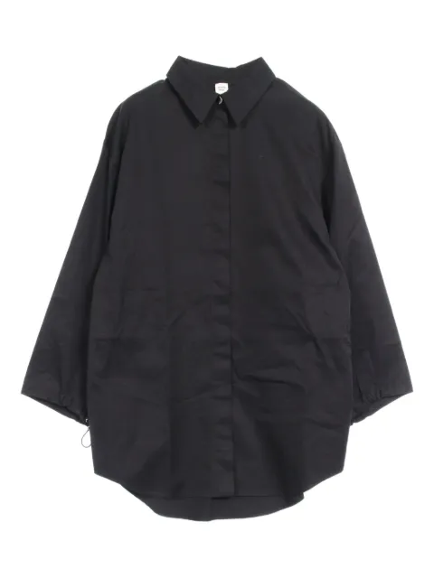 Hermès Pre-Owned 2010s drawstring cotton shirt