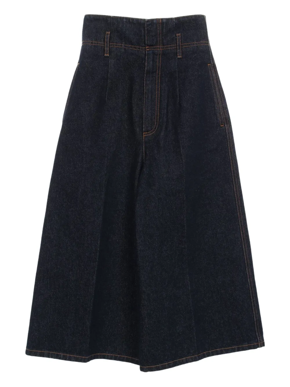 10s high-waist wide-leg pants