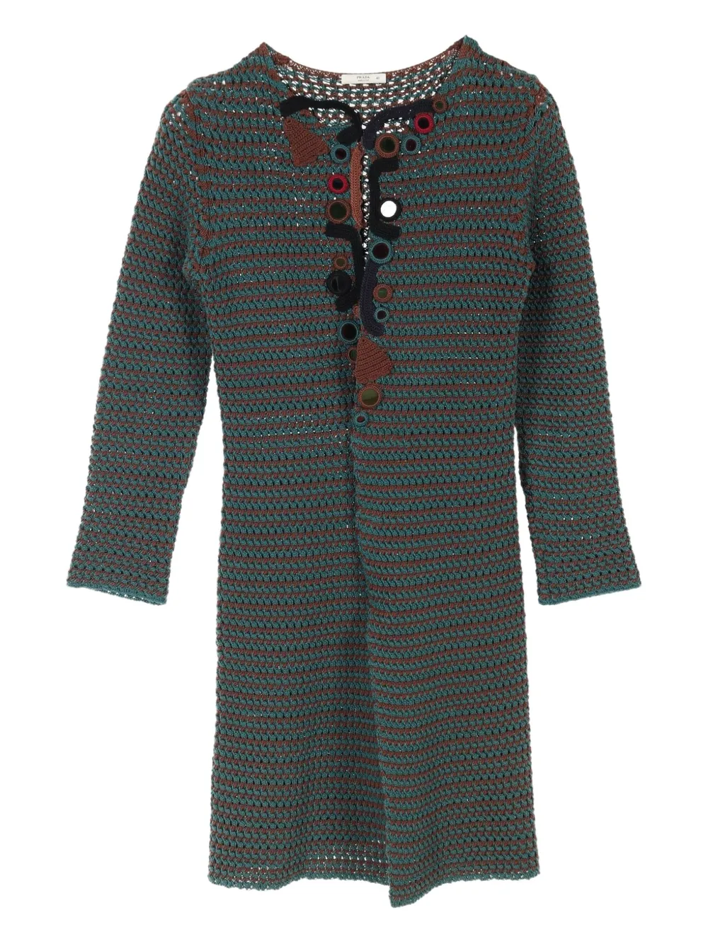 10s knit long cardigan top
