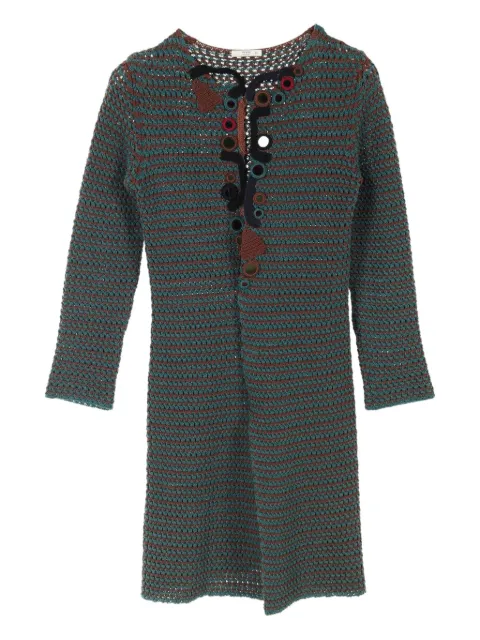 Prada Pre-Owned 10s knit long cardigan top