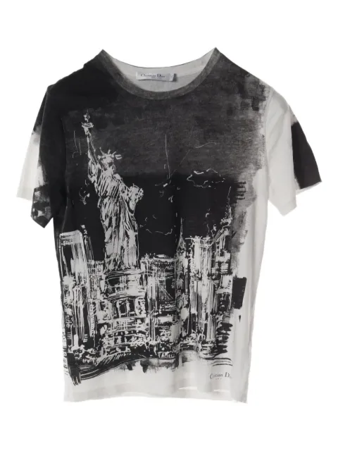 Christian Dior Pre-Owned 2010s graphic-print t-shirt