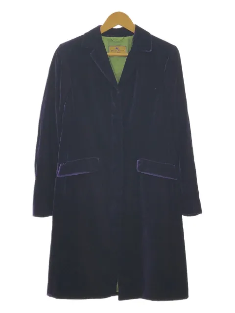 Etro Pre-Owned 2010 Mantel aus Samt