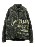 Christian Dior Pre-Owned 2010s abstract-pattern cotton jacket - Grey