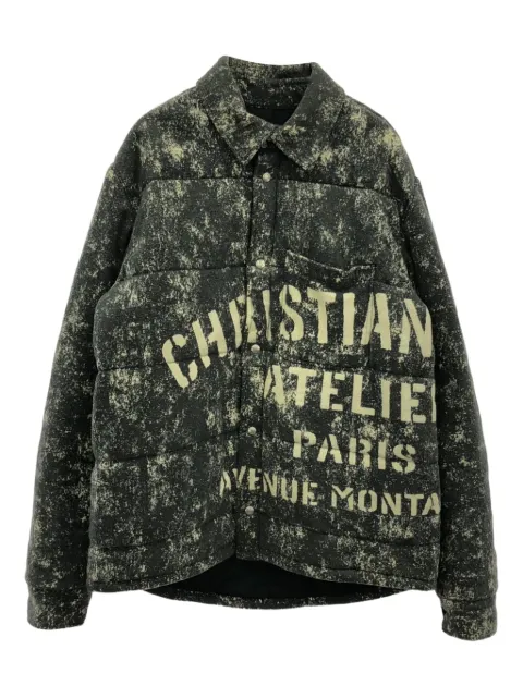 Christian Dior Pre-Owned 2010s abstract-pattern cotton jacket