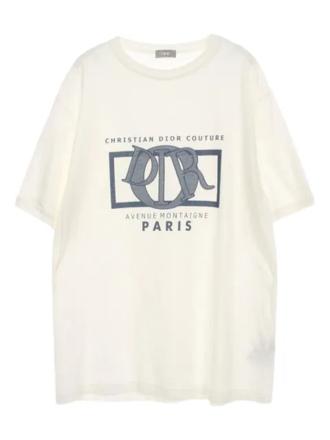 Christian Dior Pre-Owned 2010s logo-print T-shirt