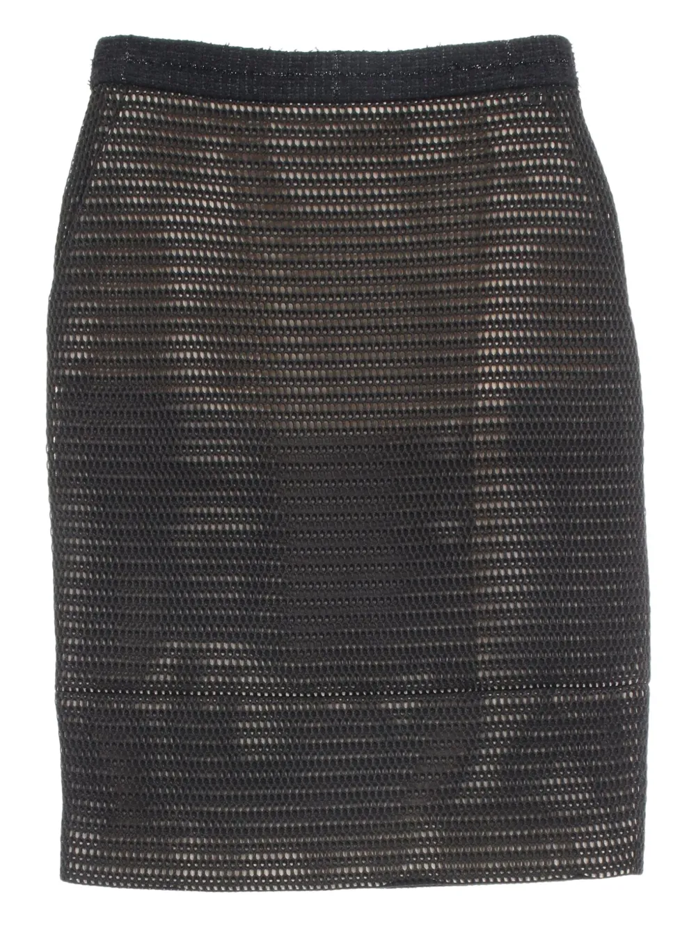 1986-1988 mesh tweed skirt