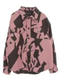 Louis Vuitton Pre-Owned 2010s abstract-print shirt - Pink