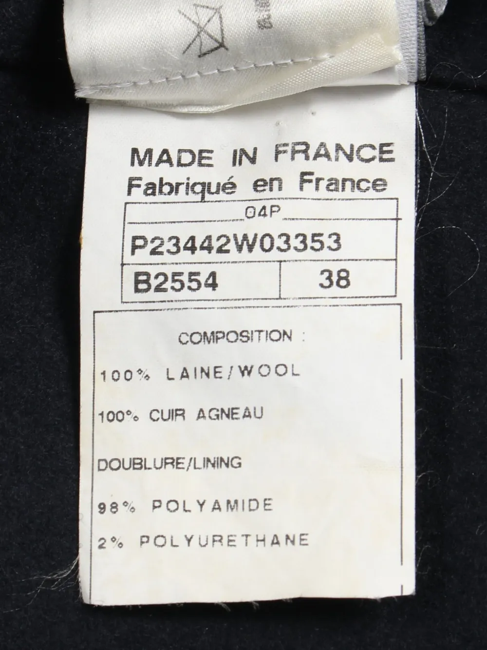 Pre-owned Chanel 1986-1988 Coco Mark Bomber Jacket In Blue