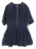 Christian Dior Pre-Owned 2010s zipped blouse - Blue
