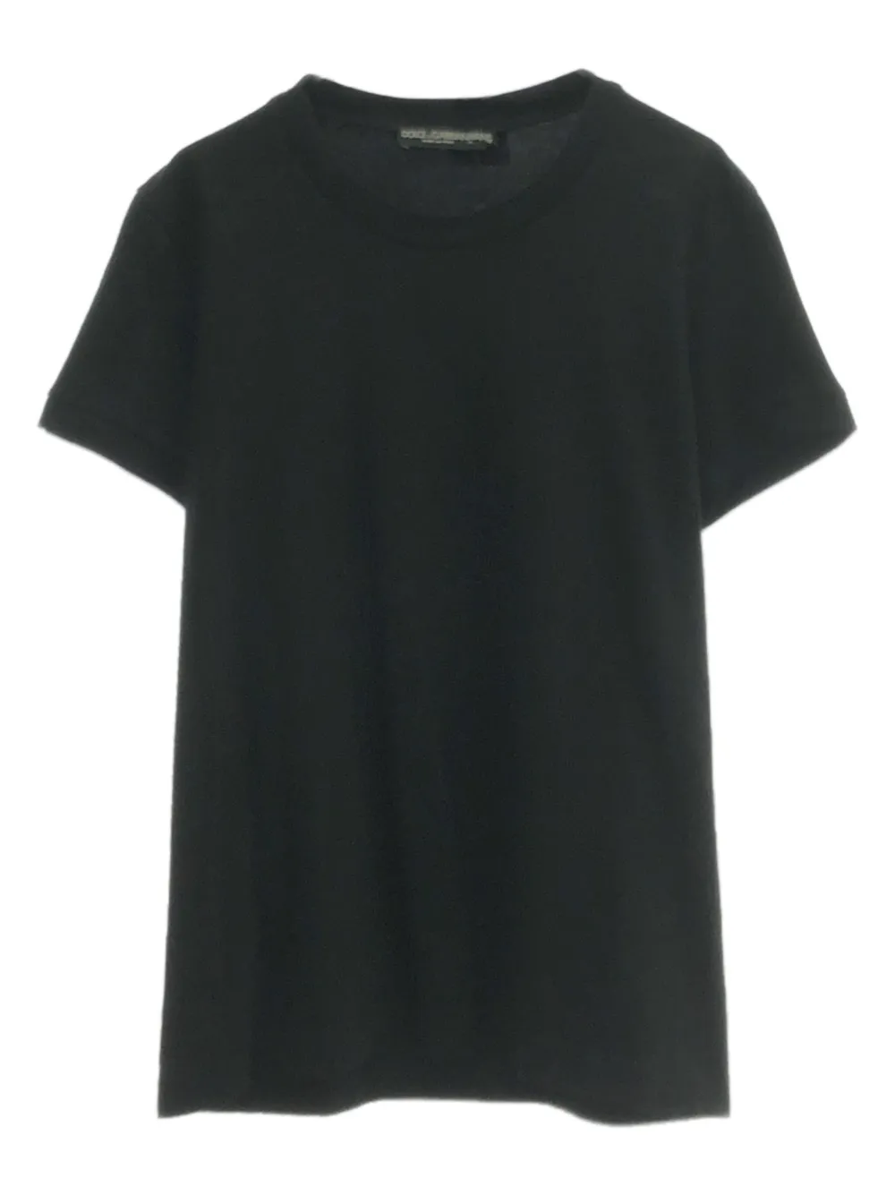 Pre-owned Dolce & Gabbana 2010s Cotton T-shirt In Black