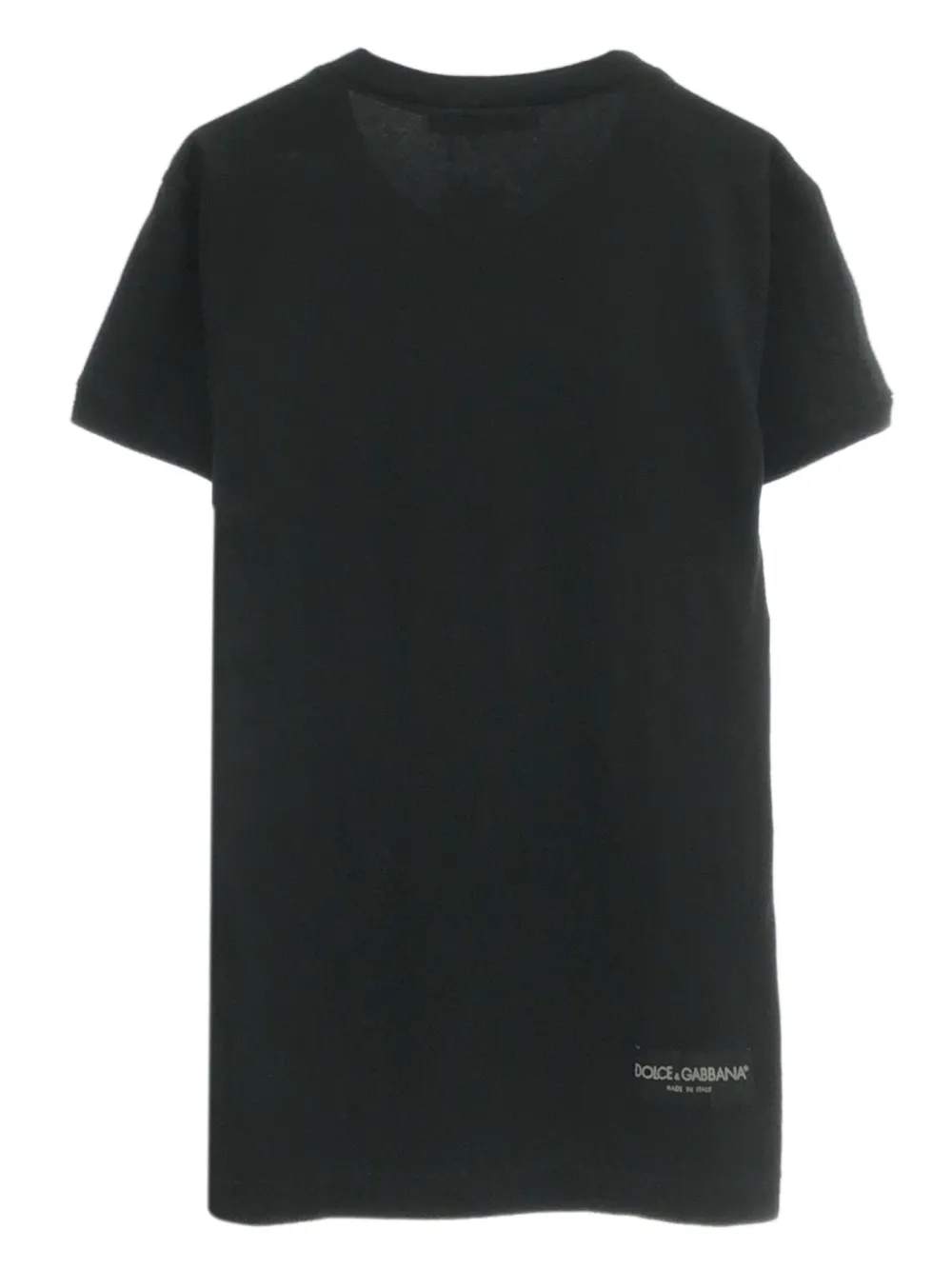 Pre-owned Dolce & Gabbana 2010s Cotton T-shirt In Black