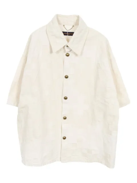 Louis Vuitton Pre-Owned 2010s Damier-patterned shirt