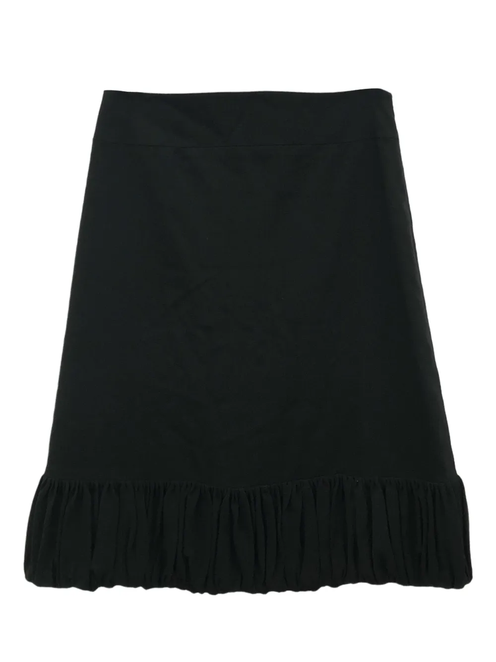 Burberry Pre-Owned 2010s rok met ruche afwerking - Zwart