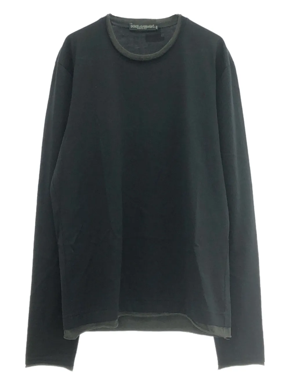 2010s long-sleeve cotton T-shirt