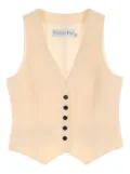 Christian Dior Pre-Owned 2010s wool vest - Neutrals