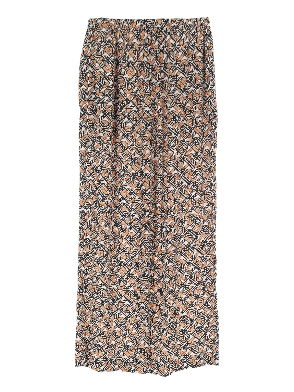 Burberry Pre-Owned 2010 TB Nova geruite broek - Beige