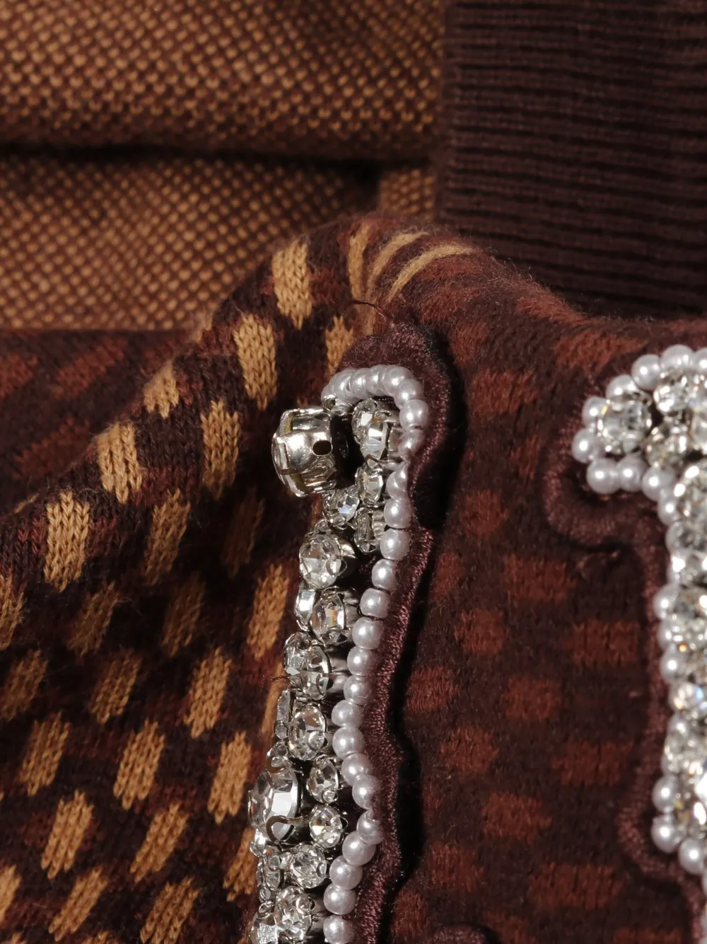 Pre-owned Louis Vuitton 2010s Damier Ebène-pattern T-shirt In Brown
