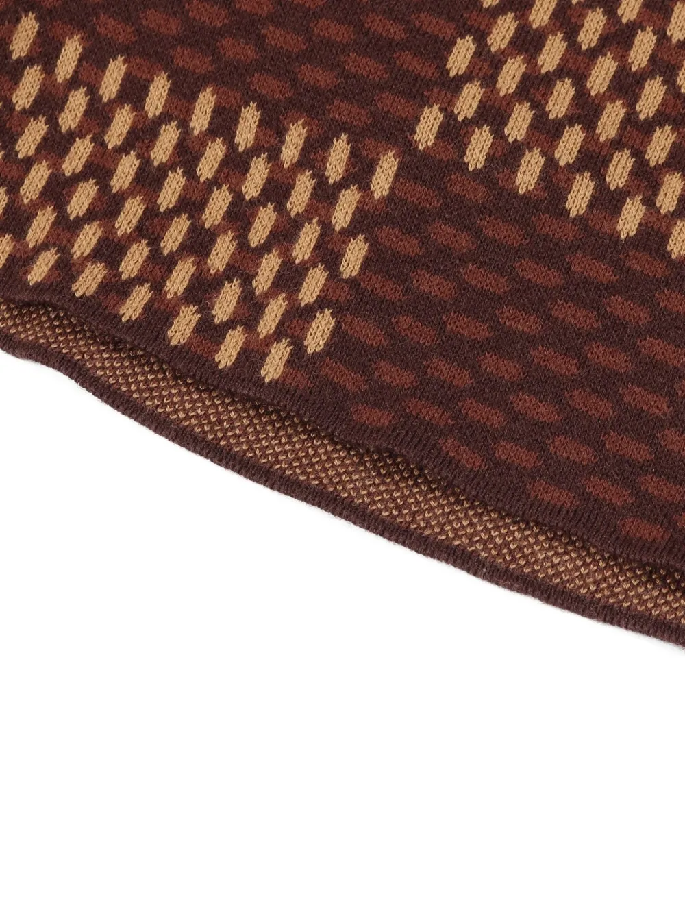 Pre-owned Louis Vuitton 2010s Damier Ebène-pattern T-shirt In Brown