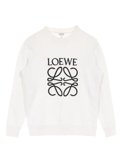 Loewe Pre-Owned 2010s anagram-embroidered sweatshirt