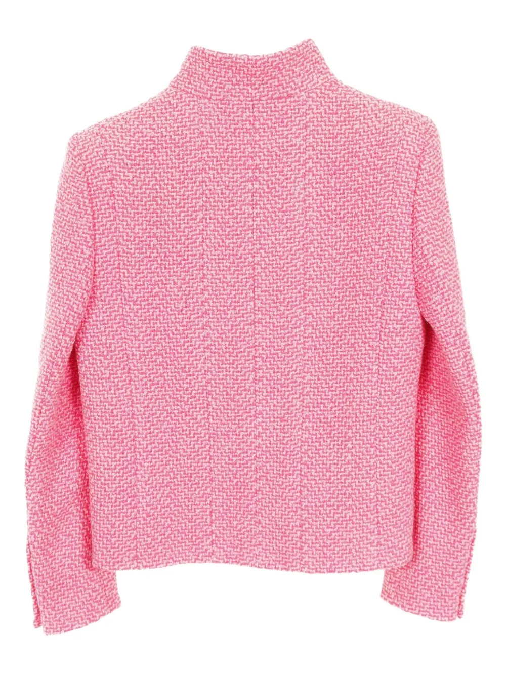 CHANEL Pre-Owned 1986-1988 button-fastening tweed jacket | Image 2