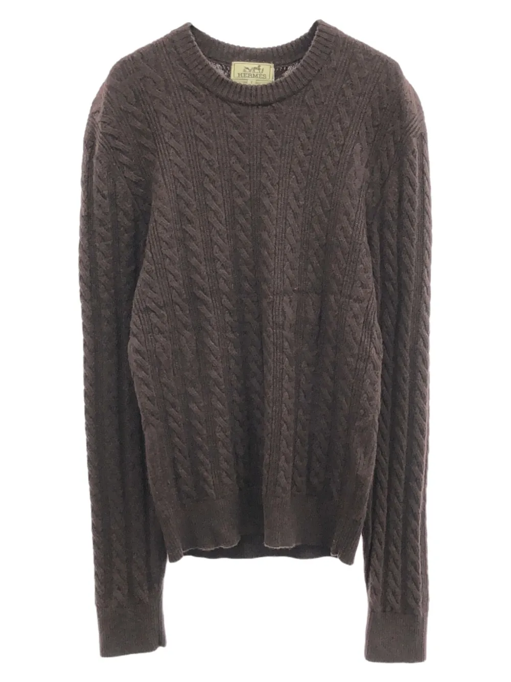2010s cable-knit sweater
