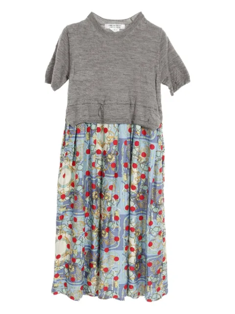 Comme Des Garçons Pre-Owned 2010s ウールシルク ドレス