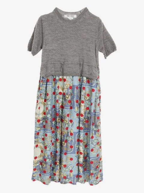 Comme Des Garçons Pre-Owned 2010s wool-silk dress