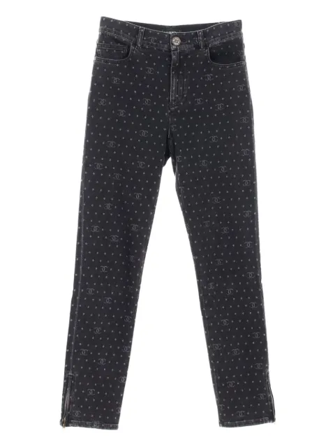 CHANEL Pre-Owned jeans Coco Mark 1986-1988