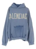 Balenciaga Pre-Owned 2010s Tape Type hoodie - Blue
