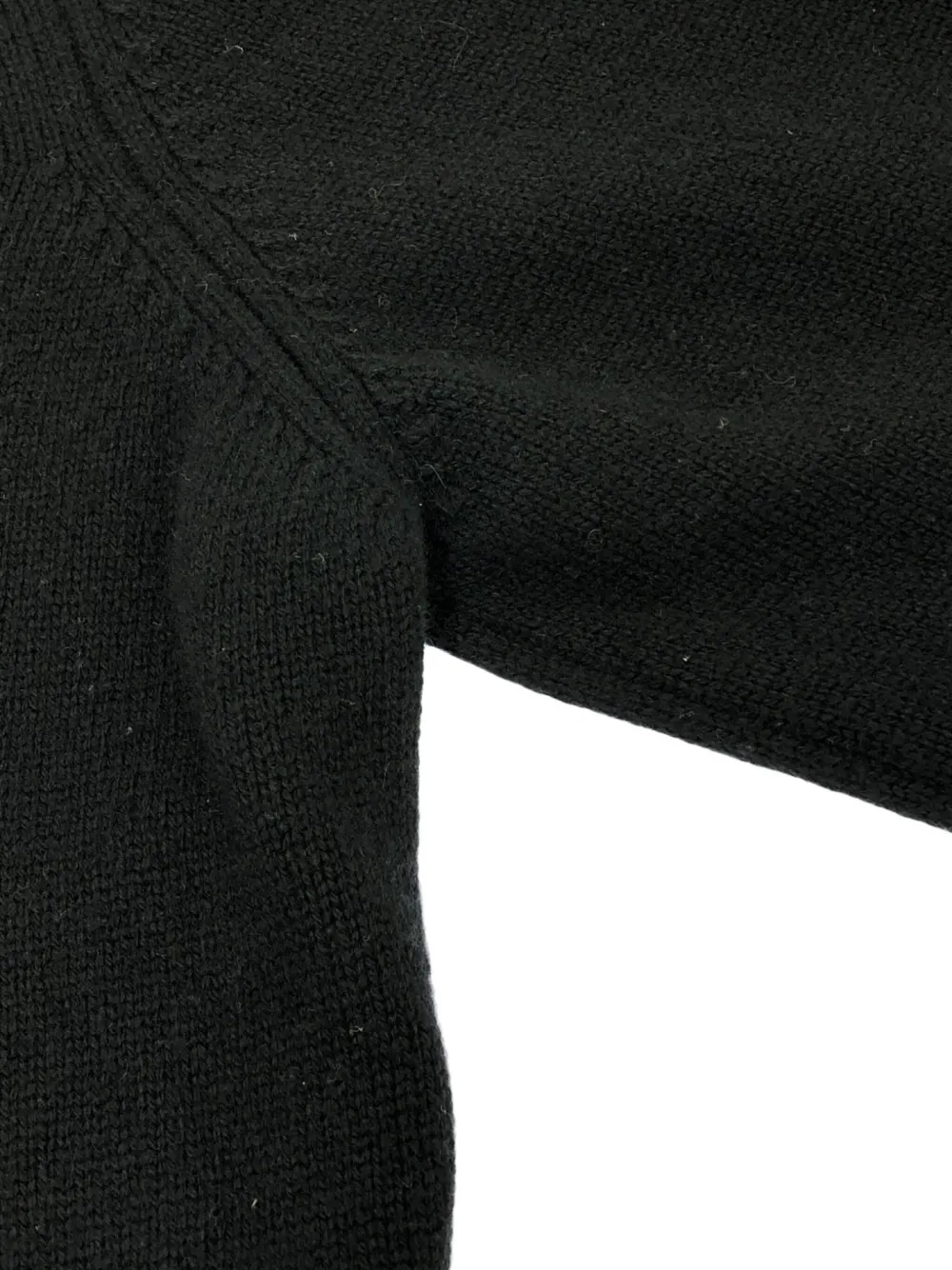Pre-owned Chanel 2010s Cashmere Cardigan In Black