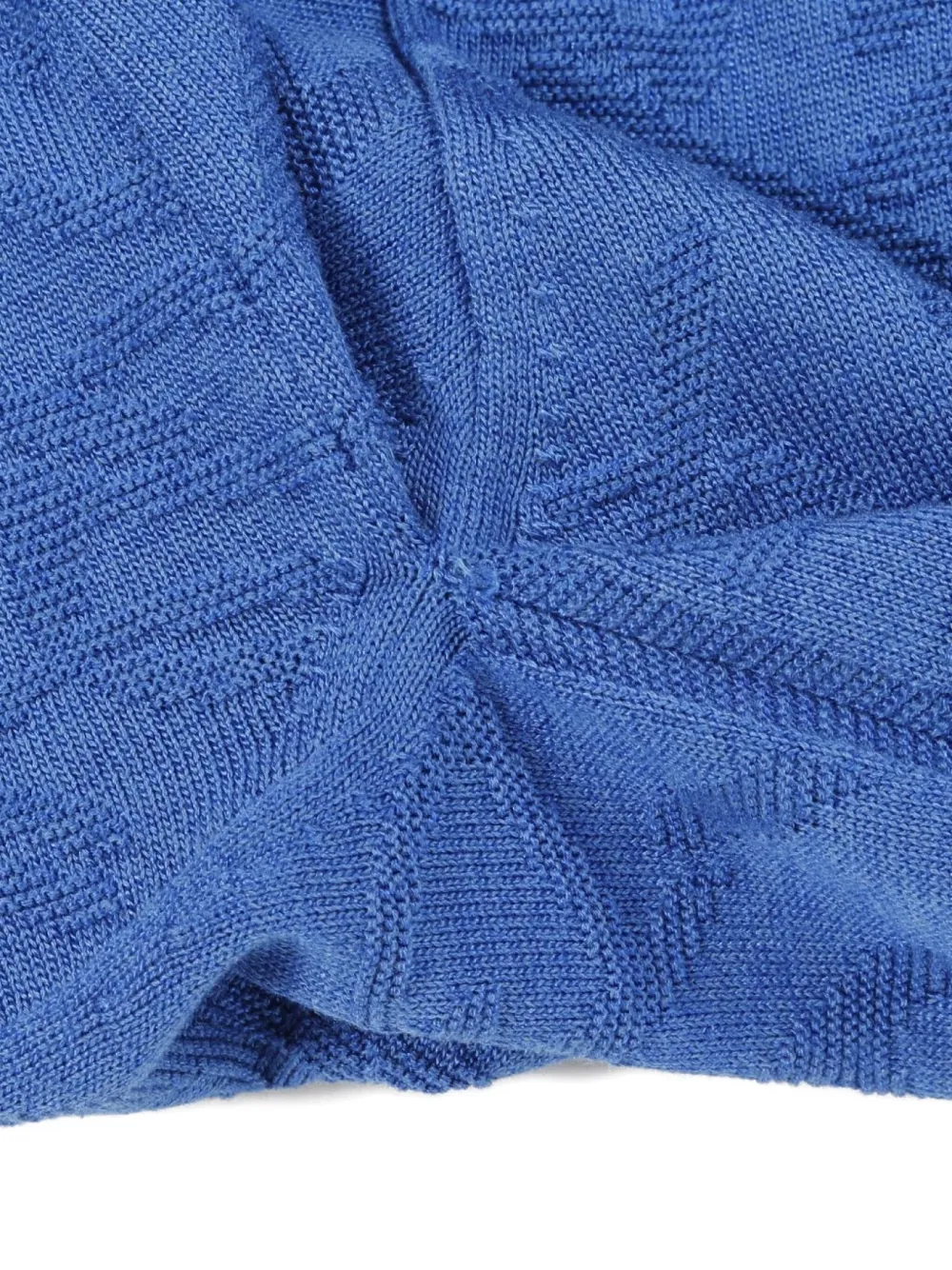 Pre-owned Hermes 2010s Naoussa Chaîne D'ancre Top In Blue