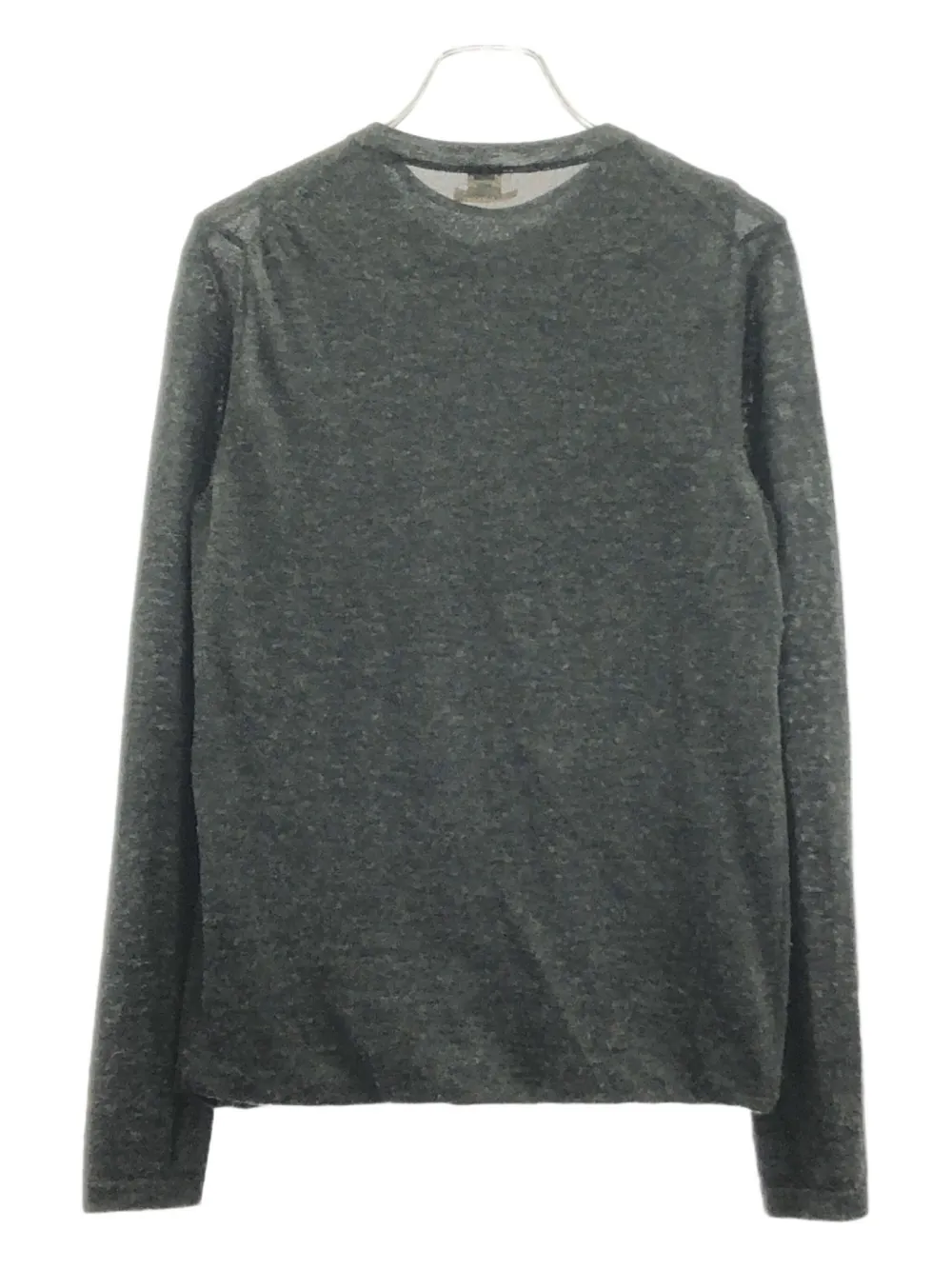 Pre-owned Hermes 2010s Cashmere Cardigan In Gray