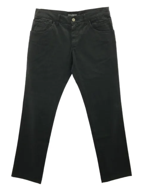 Dolce & Gabbana Pre-Owned 2010s cotton trousers