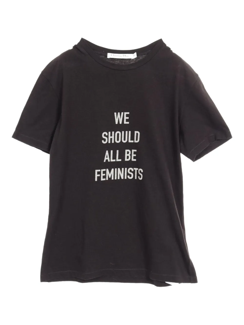 2010s slogan-print t-shirt
