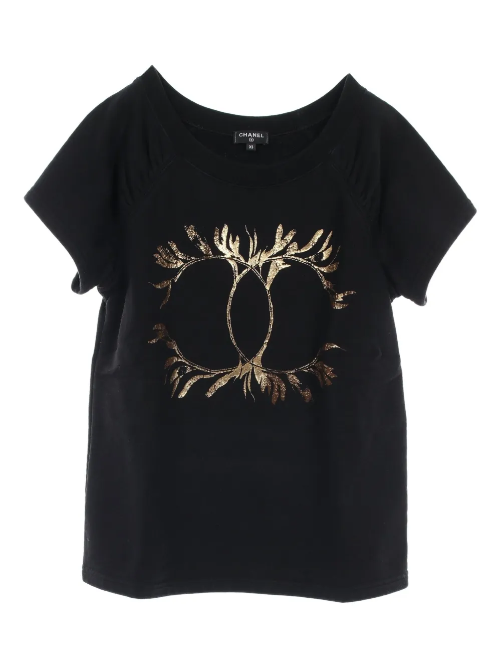 1986-1988 logo-print T-shirt