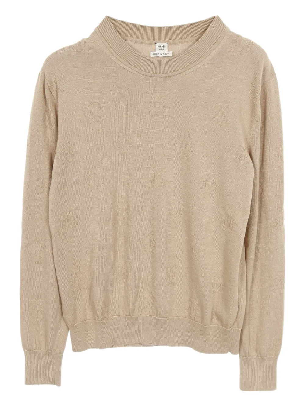10s logo intarsia-knit sweater