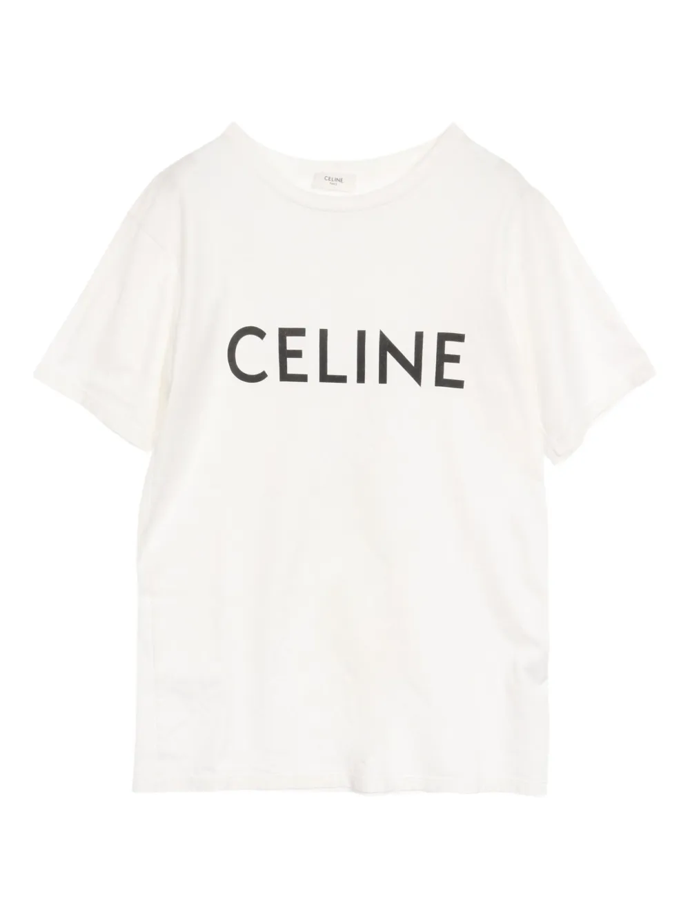 Céline Pre-Owned 2010s logo-orint t-shirt | White | Image 1