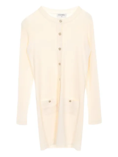 CHANEL Pre-Owned 1986-1988 cotton cardigan