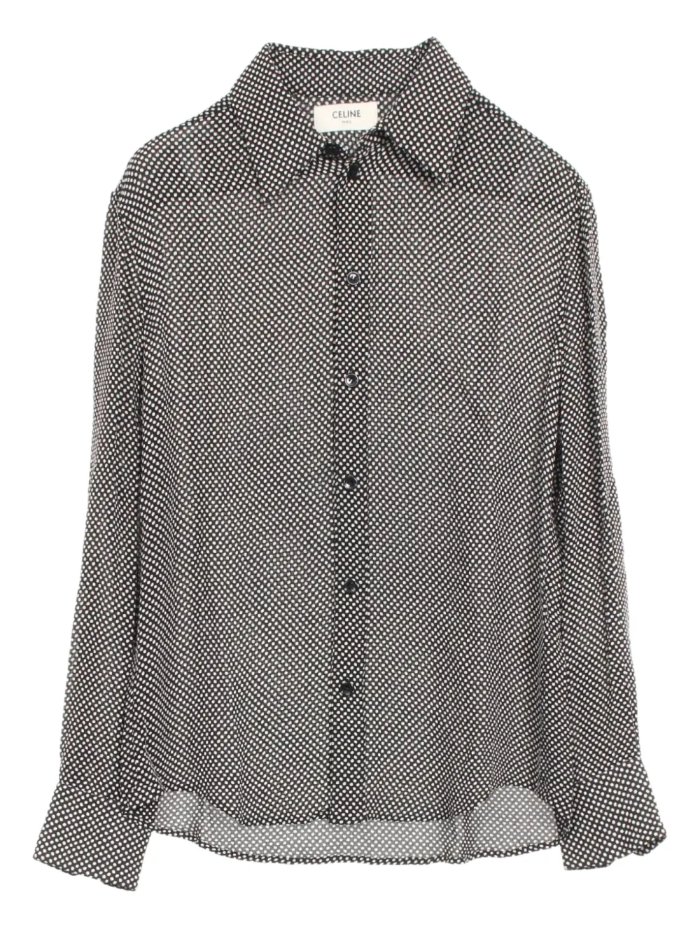 2010s polka dot-print shirt
