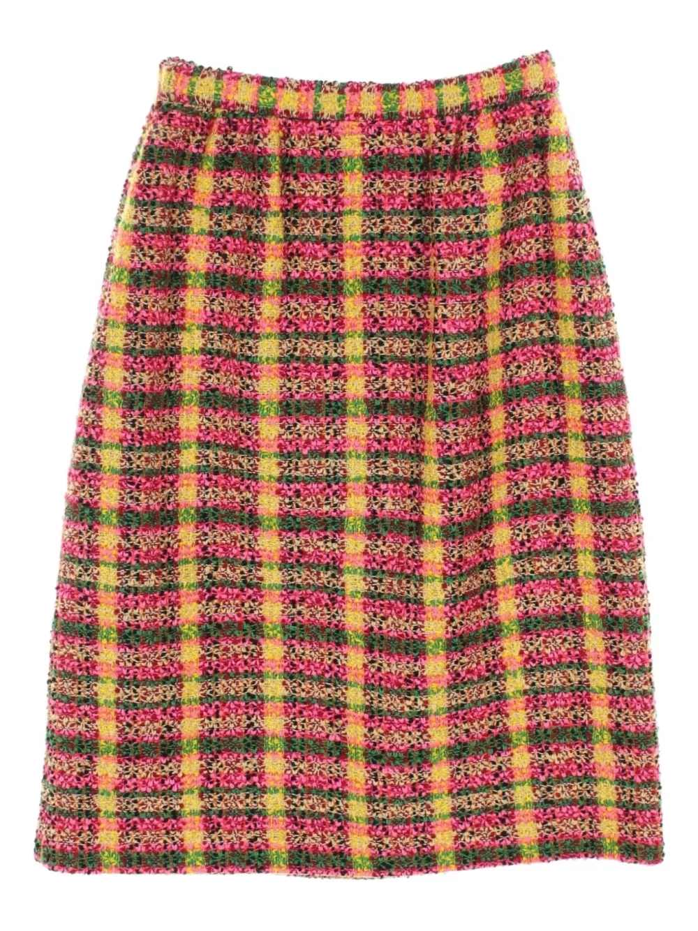 Gucci Pre-Owned 2010s tweed geruite rok - Veelkleurig