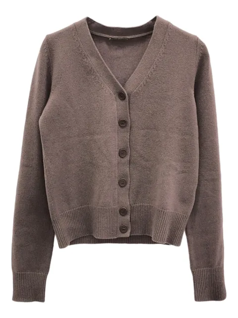 Bottega Veneta Pre-Owned cardigan en cachemire à col v (années 2010)