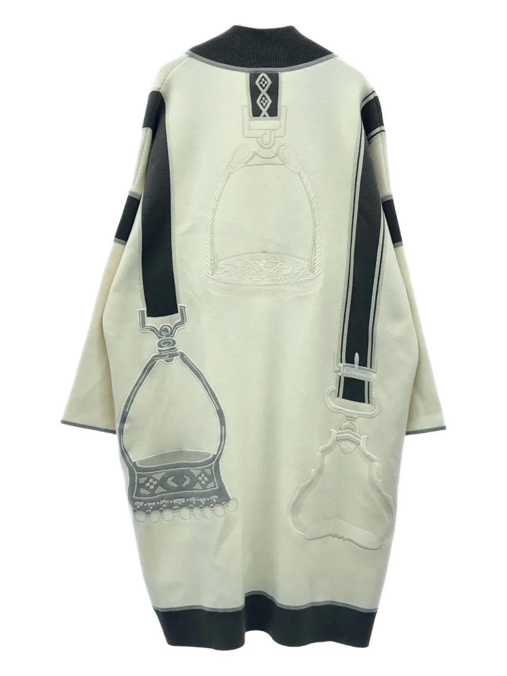 Hermès Pre-Owned 2010s embroidered cardigan | Image 2