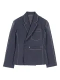 Christian Dior Pre-Owned 2010s tailored cotton jacket - Blue