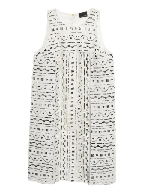 Fendi Pre-Owned 2010s geometric-embellishment dress