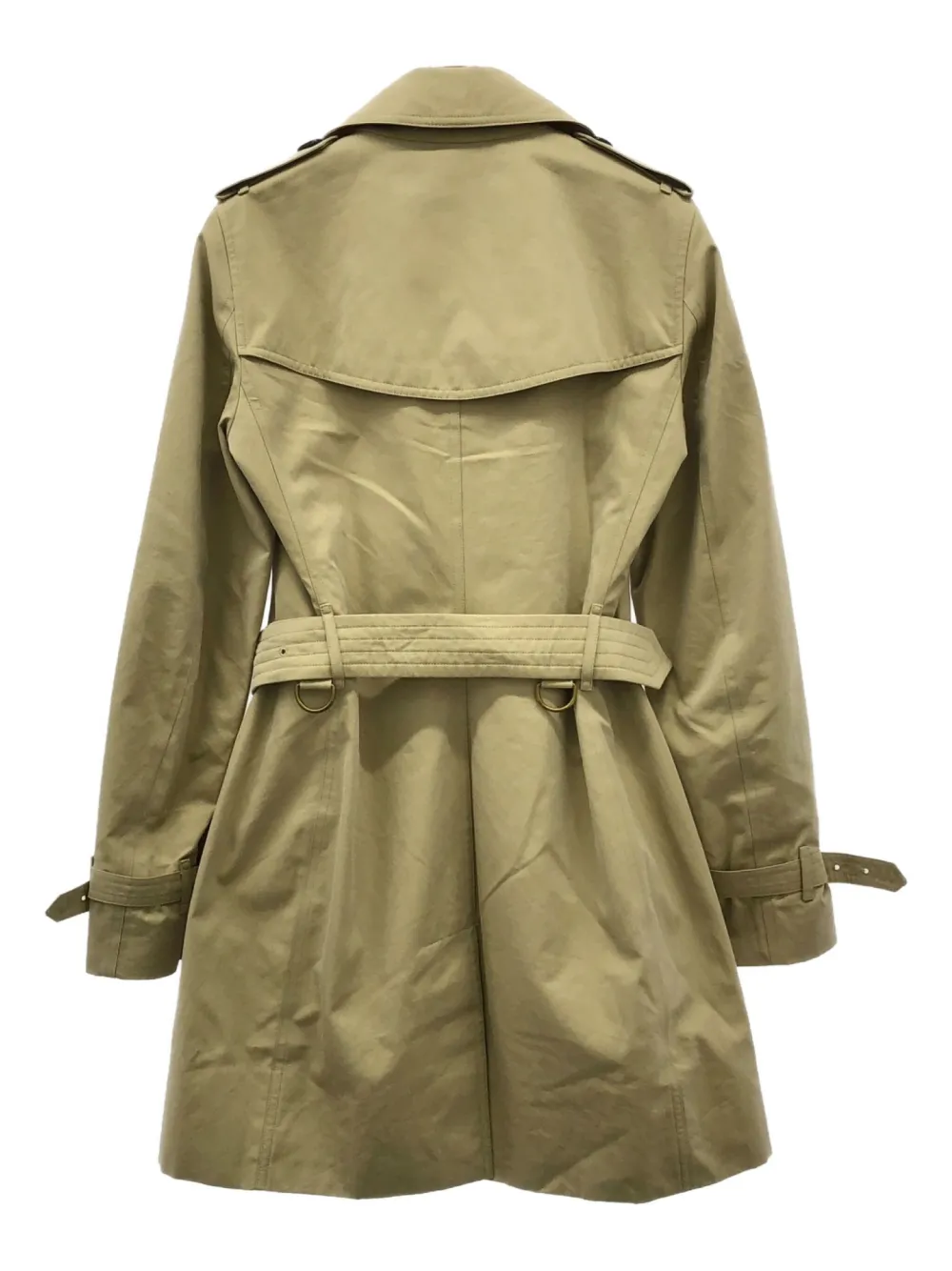 Burberry Pre-Owned 2010s trenchcoat met dubbele rij knopen - Beige