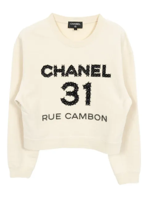 CHANEL Pre-Owned sudadera 31 Rue Cambon Metiers d'Art 1986-1988