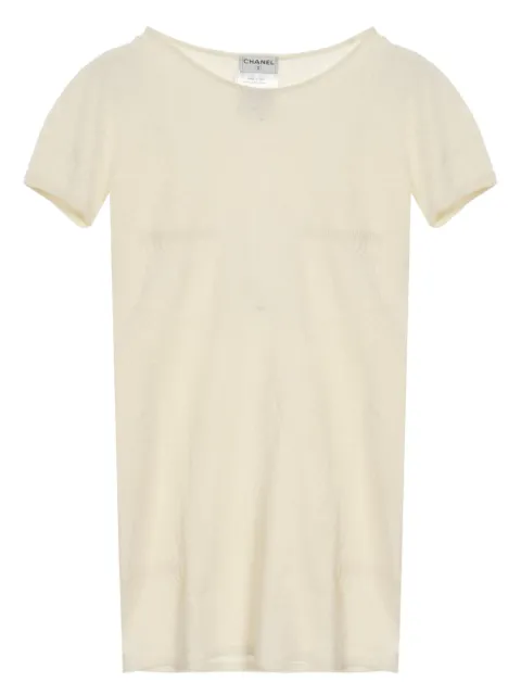CHANEL Pre-Owned 1986-1988 Coco Mark top 