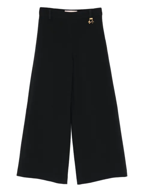 Elisabetta Franchi La Mia Bambina logo-detail trousers