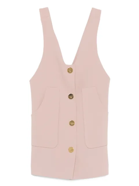 Elisabetta Franchi La Mia Bambina sleeveless pocket dress