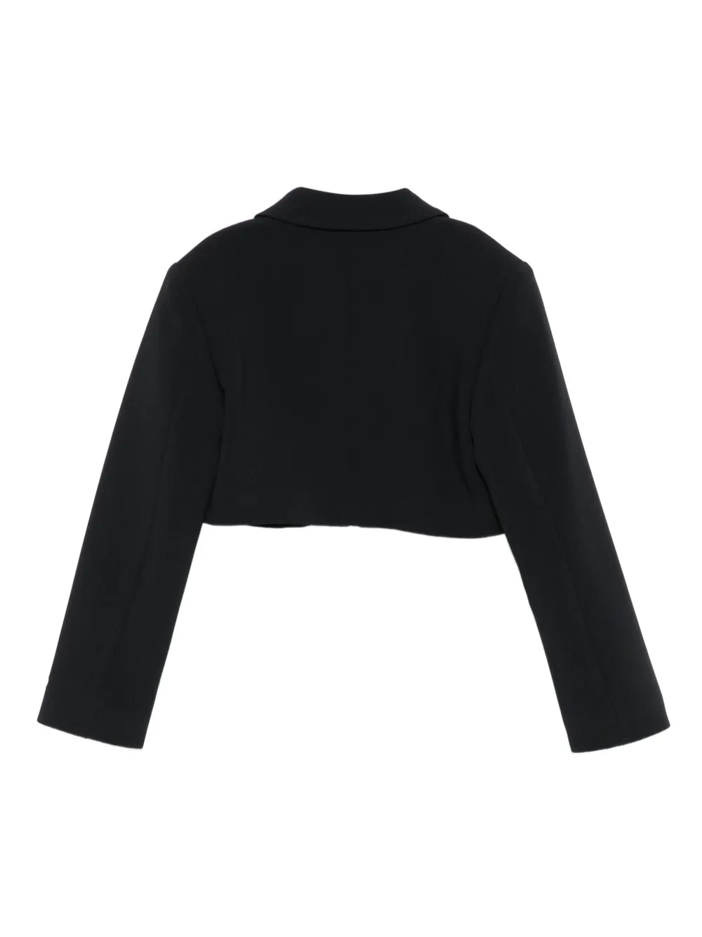 Elisabetta Franchi La Mia Bambina cropped blazer Zwart